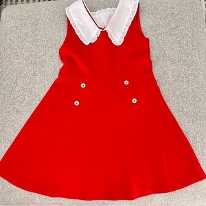 Janie and Jack red dress size 8 - great for holidays and photos!